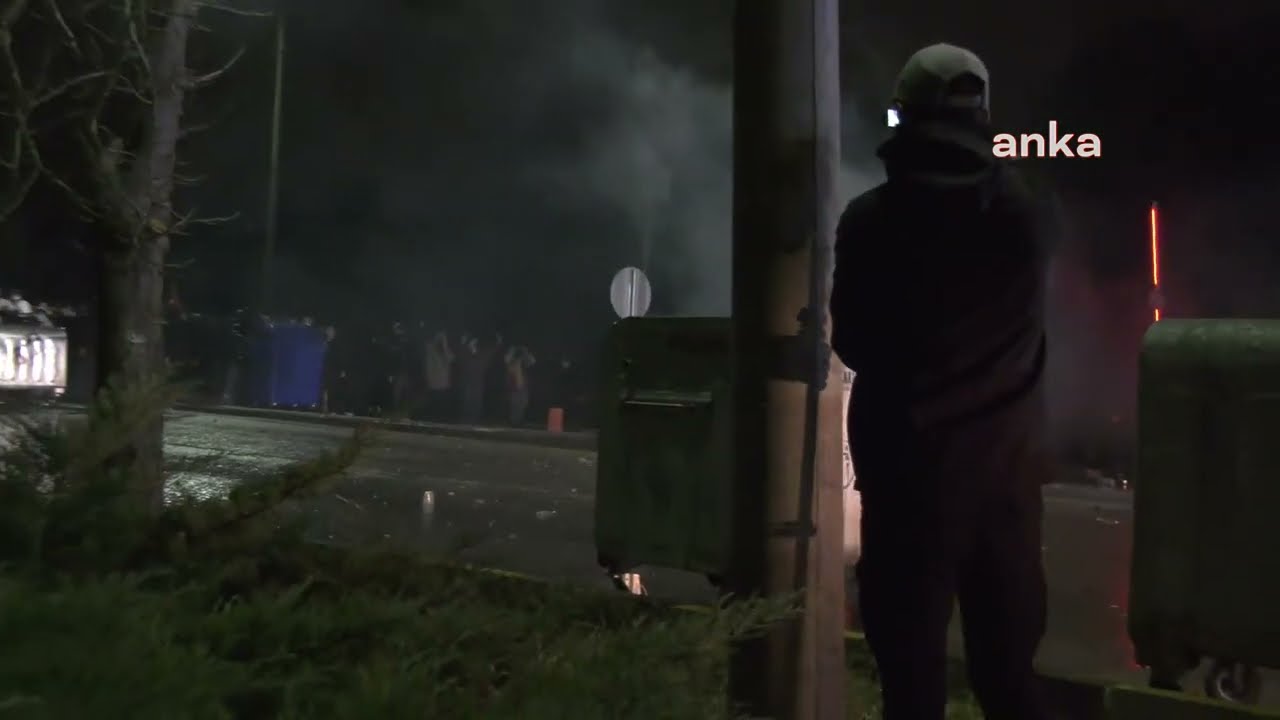 Ankara'da, İmamoğlu protestosuna polis müdahalesi