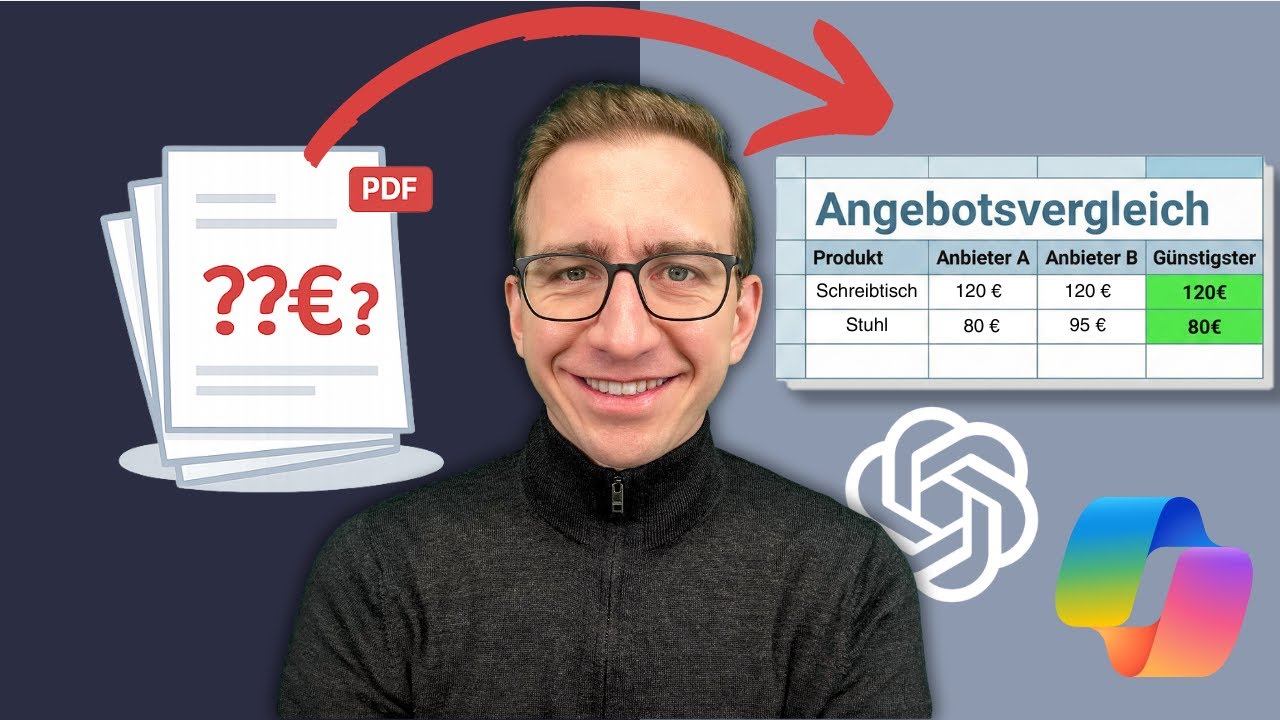 Nie wieder Angebote abtippen – KI macht's in Minuten