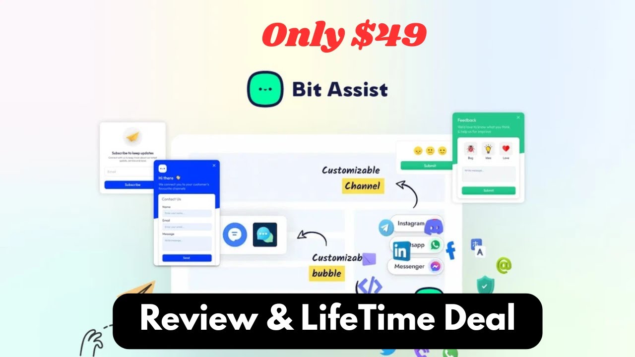 Bit Assist AppSumo Deal &ndash; Live Chat & FAQ in One Widget