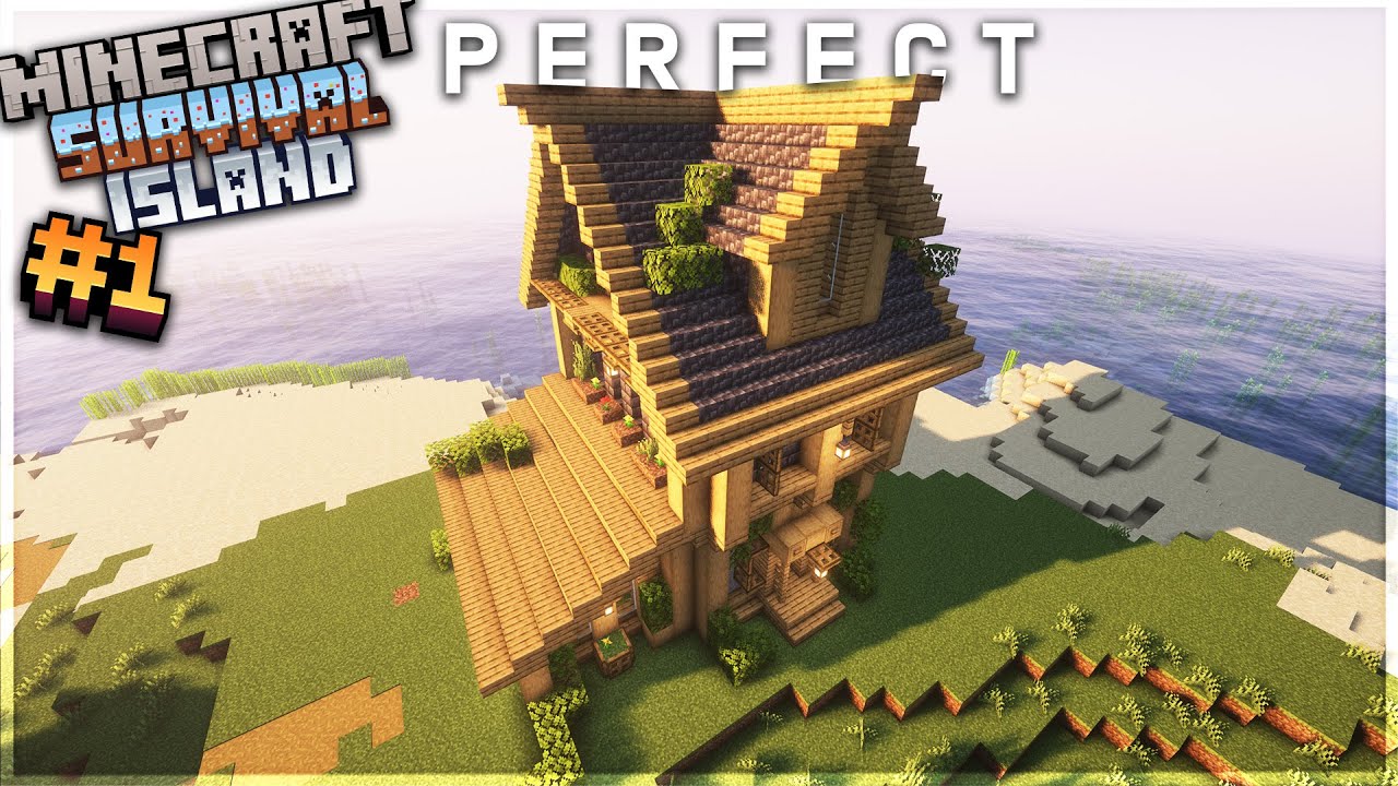 Cel Mai Bun Inceput Pe MINECRAFT Survival Island
