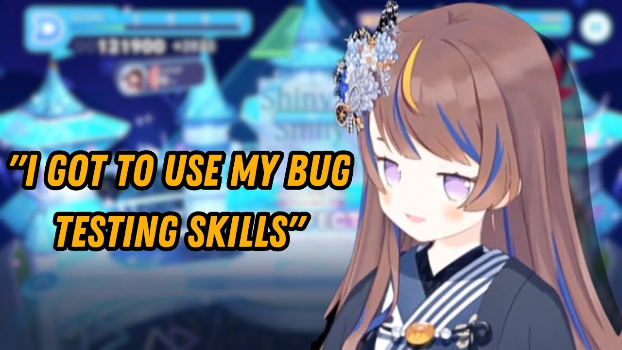Anya Got to Play Hololive Dreams and Found Several Bugs (as expected)