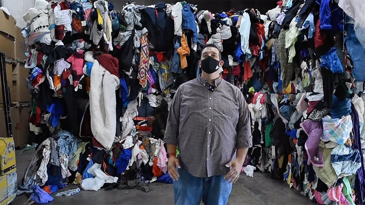 See how donations are sorted at the Rescue Mission Distribution Center