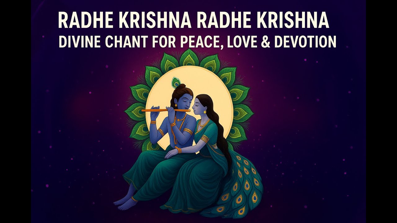 Radhe Krishna Radhe Krishna Chant | Peaceful Krishna Bhajan for Devotion & Inner Bliss
