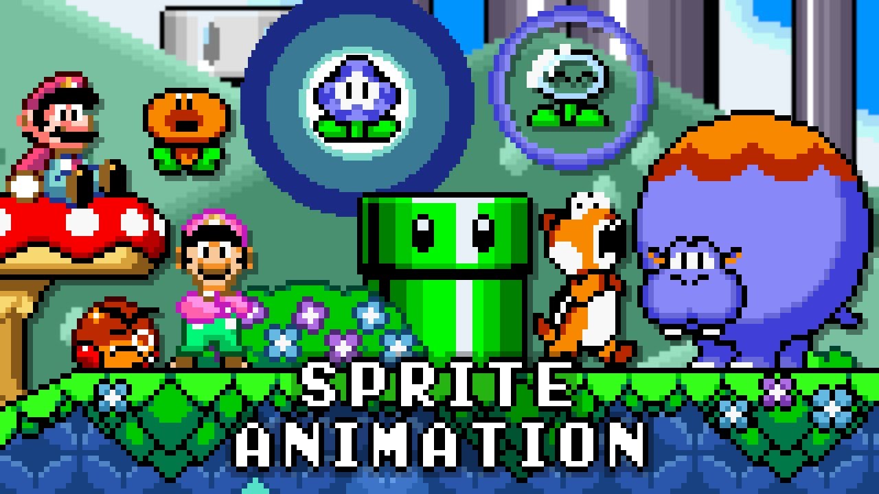 What if Super Mario Bros. Wonder was SNES Game? - Sprite Animation