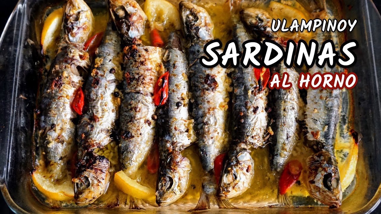 Ulam Ideas – Spanish style SARDINES  – SARDINAS al horno