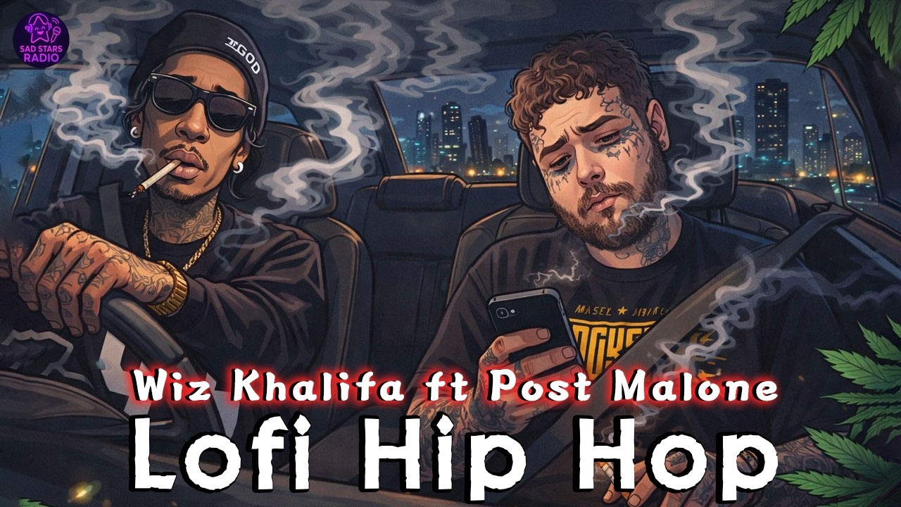 If Post Malone & Wiz Khalifa Released a Late Night LoFi Hip Hop Track | Chill Rap Vibes 2026🎶