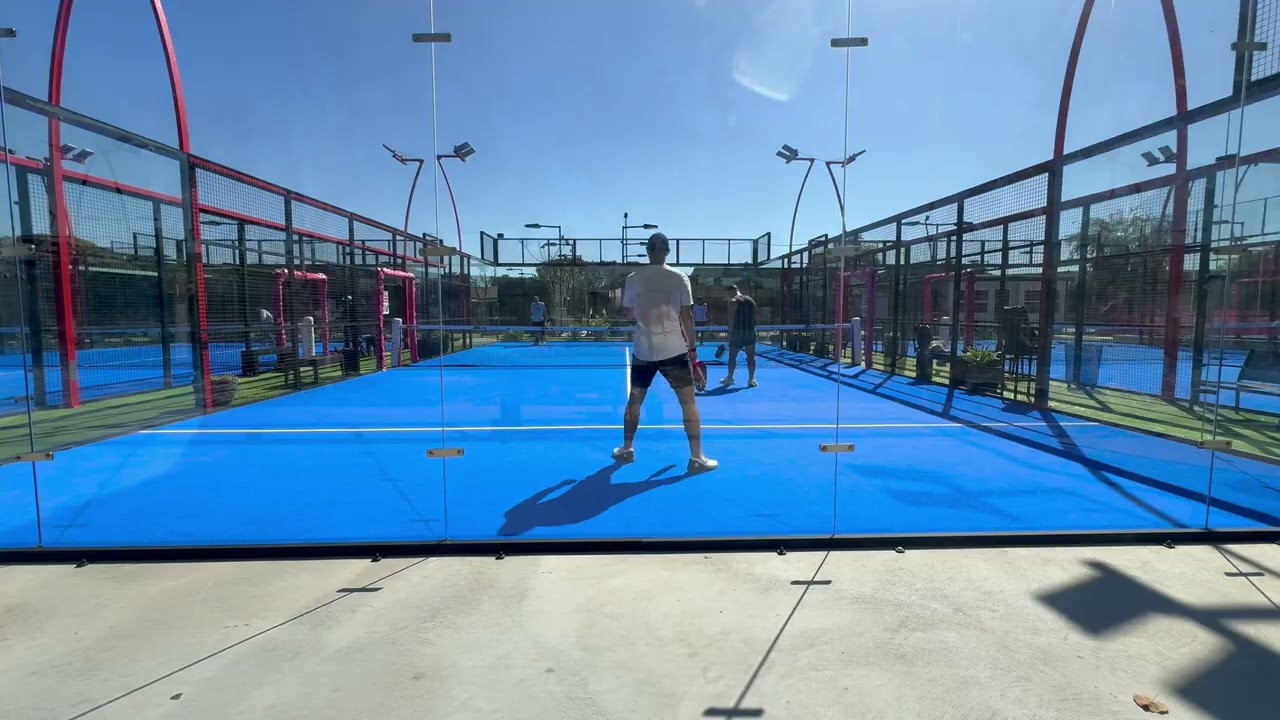 Padel Match @ Taktika San Diego - Marcelo/Harsh vs Nick/Chris - Set 3 - Playtomic 1.9 - 3.6
