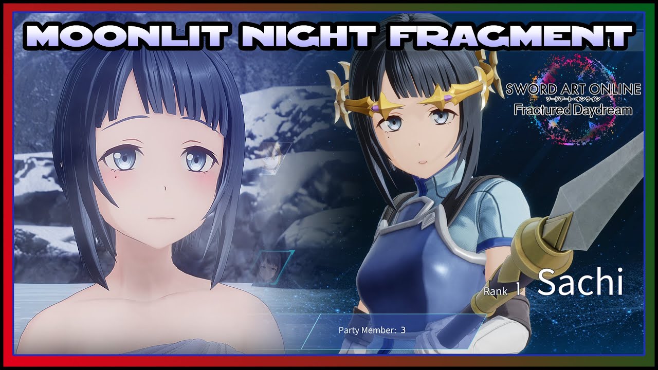 Philia & Sachi DLC: Moonlit Night Fragment STORY Showing - Sword Art Online: Fractured Daydream