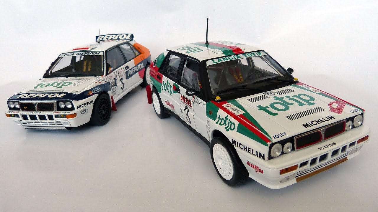 1:18 Lancia Delta duet - Kyosho & SunStar