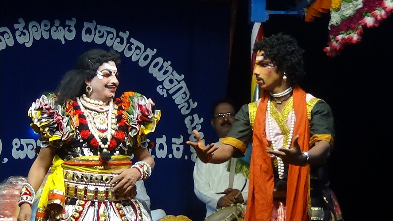 Yakshagana -- Tulu - Shri Devi Raktheshwari Mahatme - 7 - D.Manohar kumar - Badaga bellur Hasya