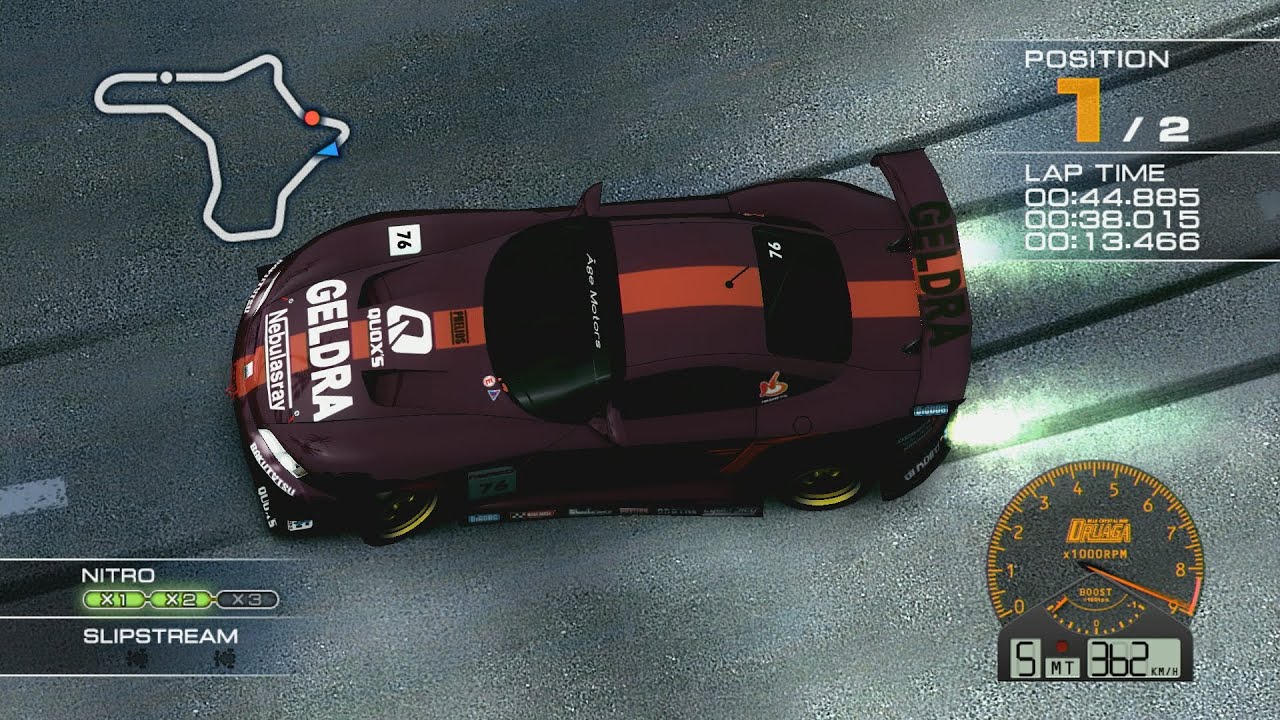 【RIDGE RACER 7】Duel with ANGELUS - プロフェシー(CAT.1) x ハーバーライン765【FHD】