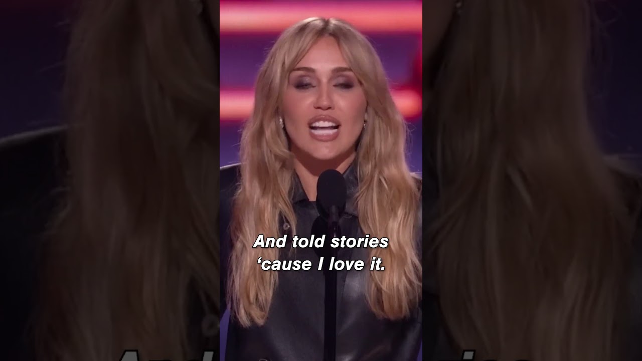 Майли Сайрус в своей речи отметила 20-летие Ханны Монтаны 🙌 #iHeartAwards2026