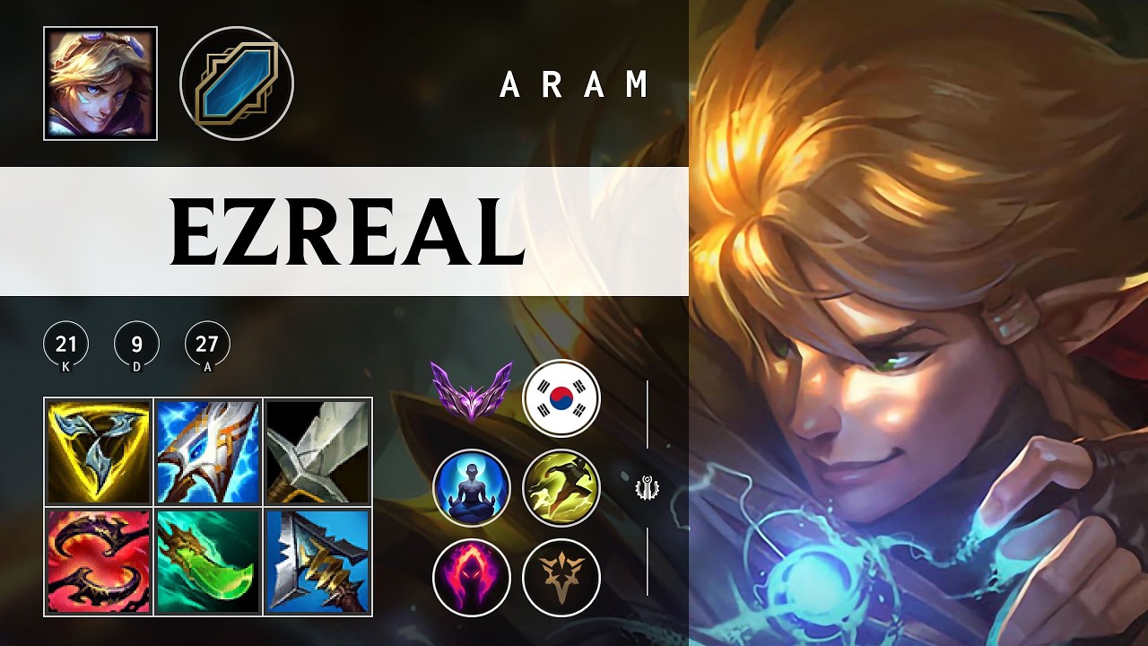 Ezreal ARAM - KR Master Patch 26.04
