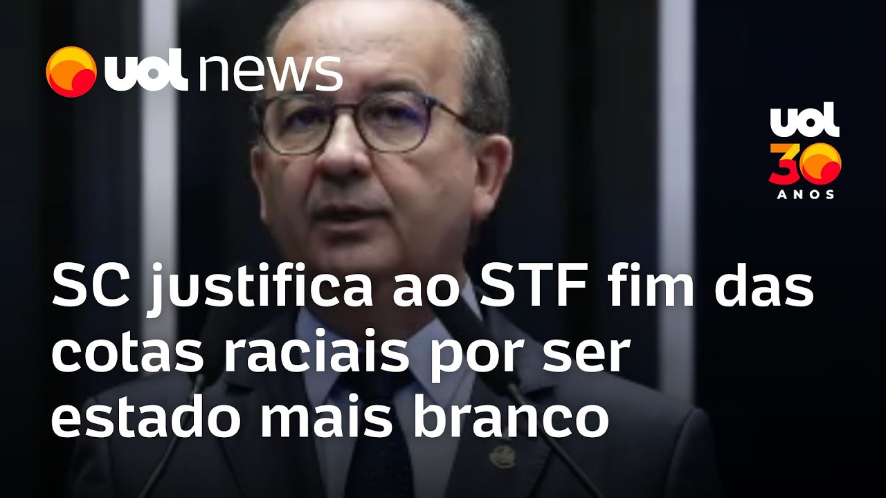 SC justifica ao STF fim de cotas por ter maioria branca; PGR pede suspens&atilde;o