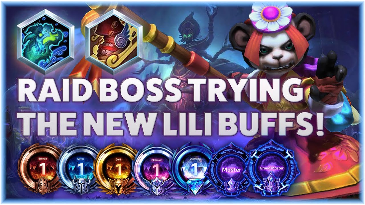 Lili Water Dragon - RAID BOSS TRYING THE NEW LILI BUFFS! - B2GM Season 4 2024