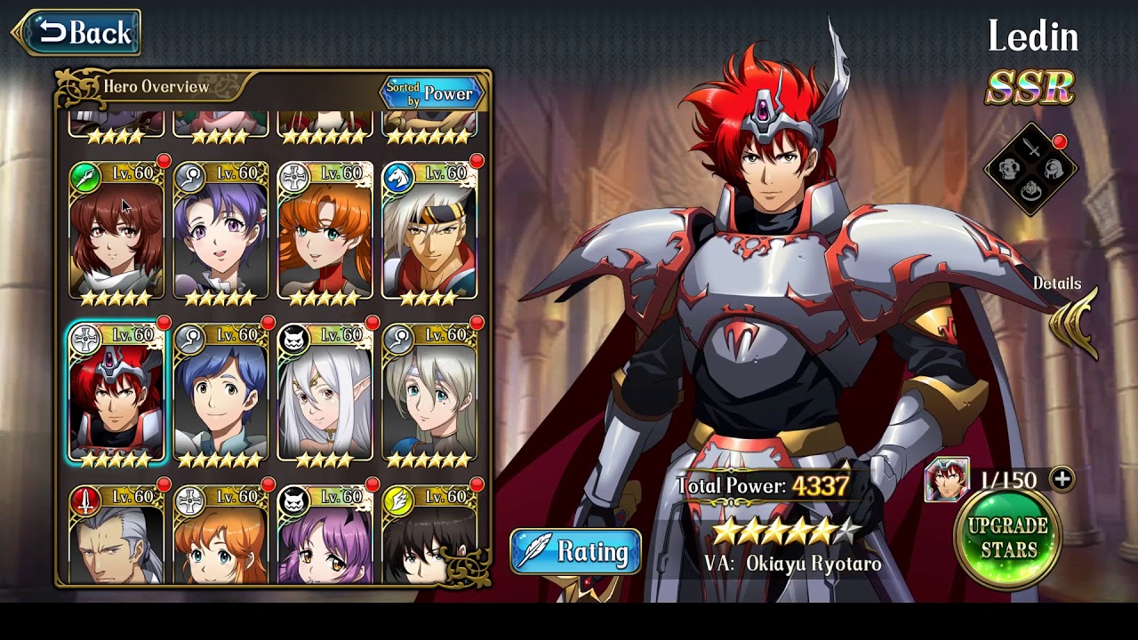 Langrisser M - Давайте познакомимся. Интро, представление основных персонажей