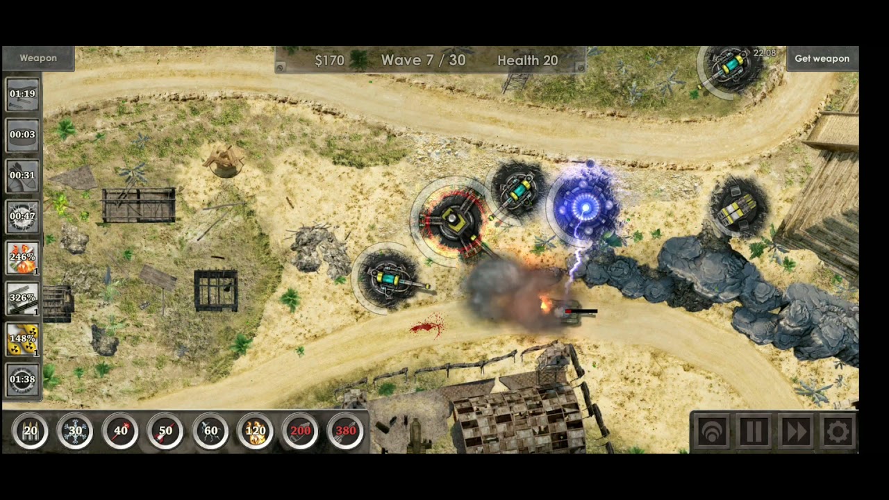 Defense Zone 3 Mission 21 NIGHTMARE !!!