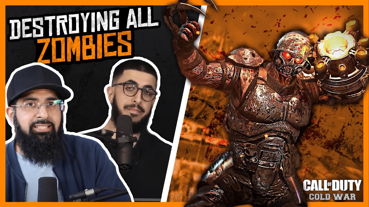 Destroying ALL Zombies in COLD WAR | with Ali Dawah