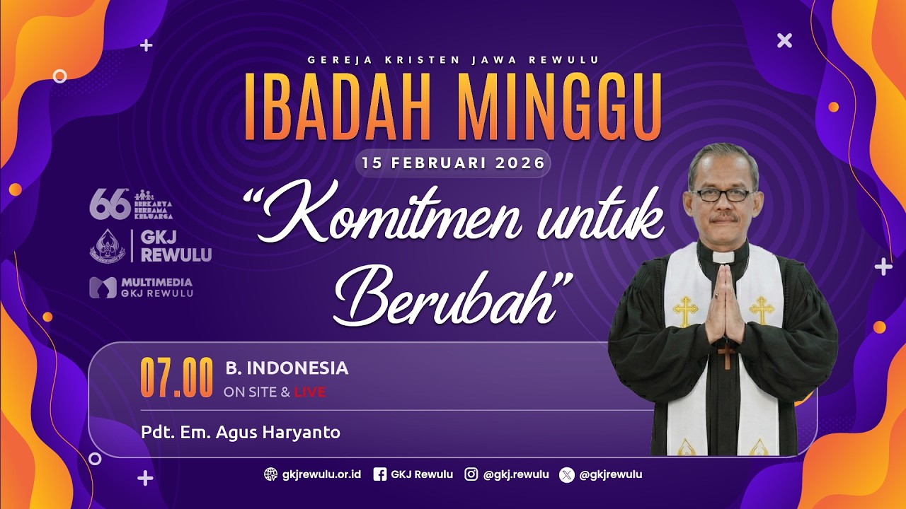 Ibadah Online GKJ Rewulu - 15 Februari 2026