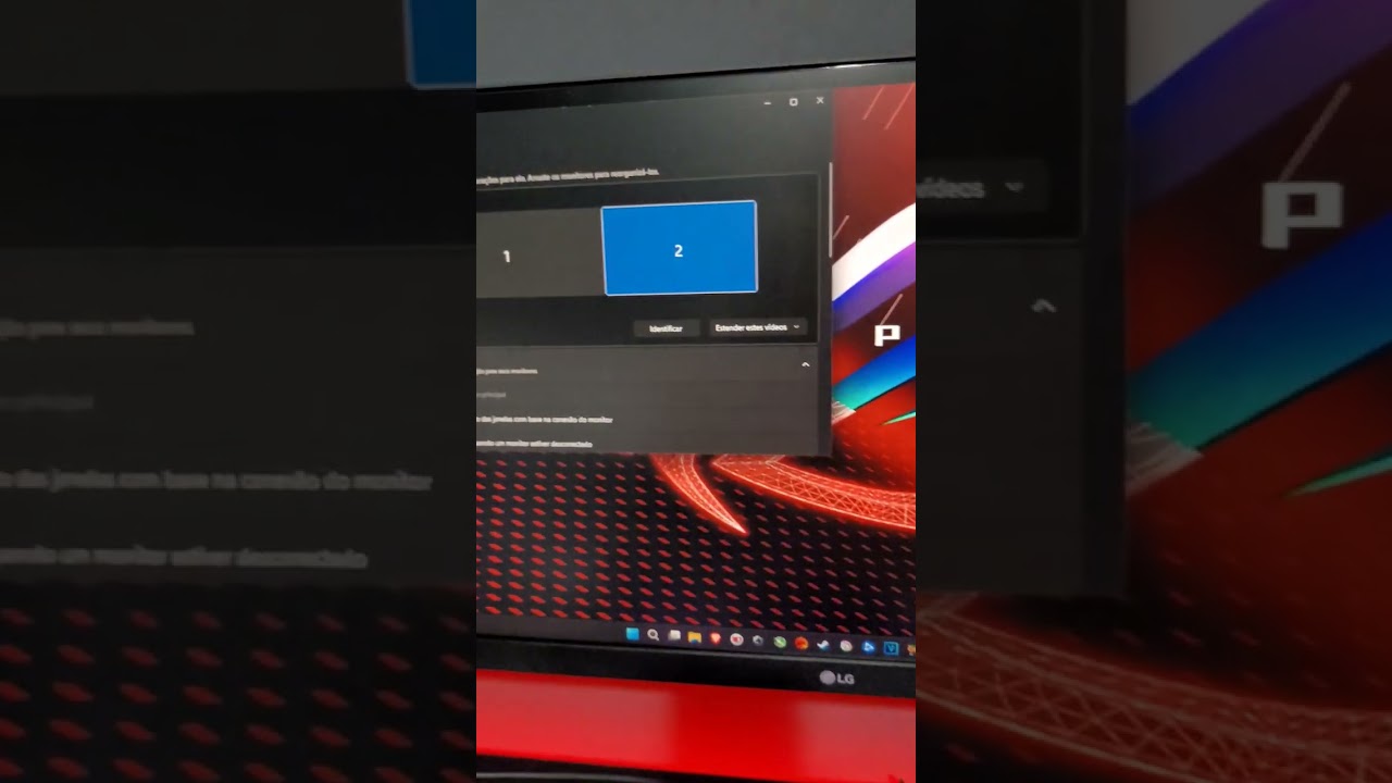 Como configurar 2 monitores e como escolher o monitor principal