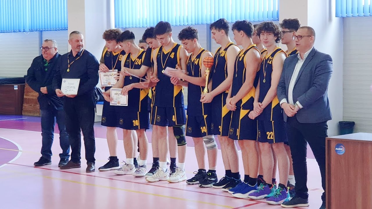 CN „Ștefan cel Mare” Suceava a câștigat etapa zonală a Olimpiadei Școlare la baschet masculin