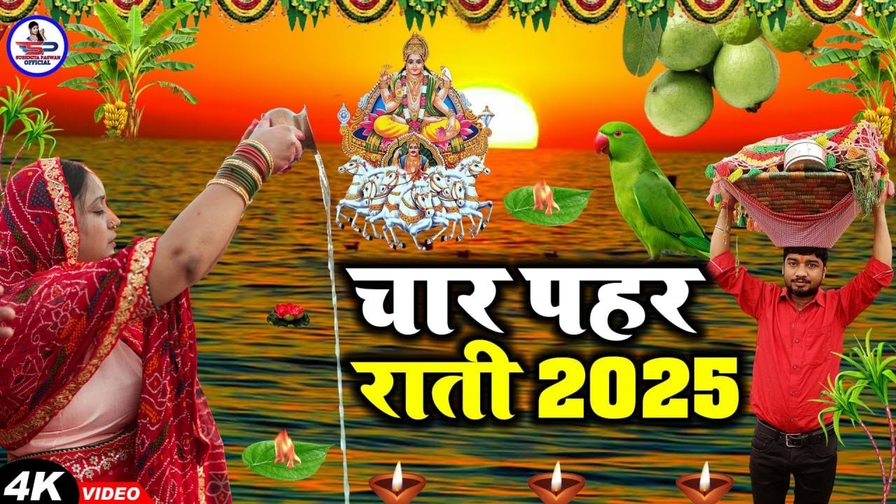 #video छठ पूजा व्रत गीत 2025 || चार पहर राती जल-थल सेविला || Susmita Paswan || #Chhath_Puja_2025
