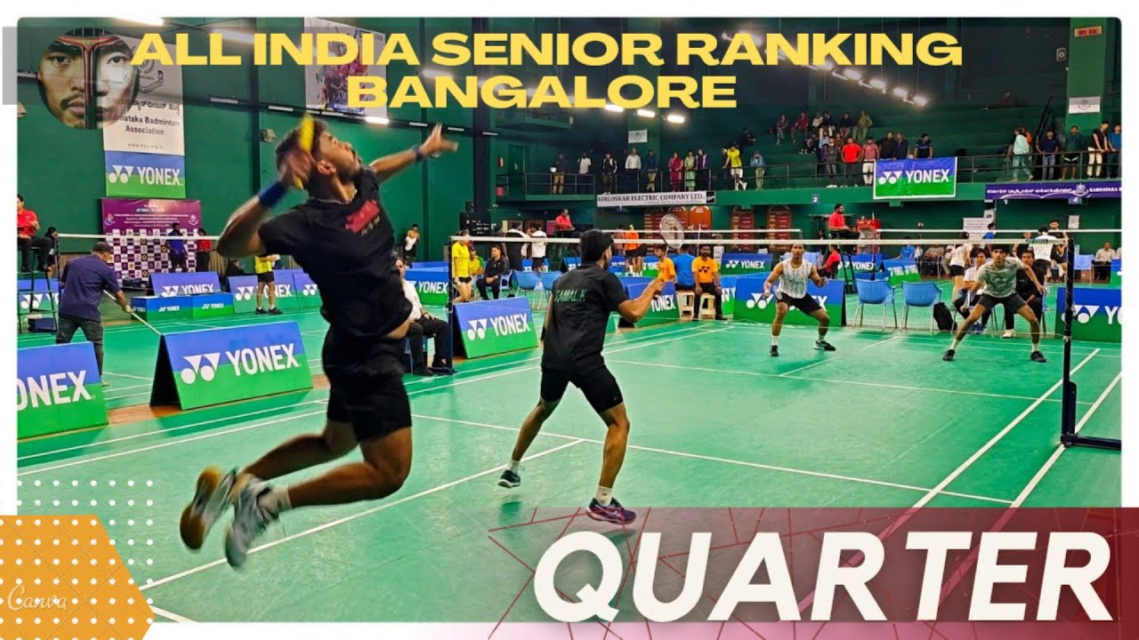 SANKARPRASAD/KAMAL VS AMAAN/ACHUTADITYA:YONEX SUNRISE ALL INDIA SENIOR CHAMPIONSHIP BANGALORE
