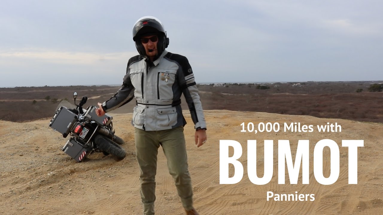 My 10,000 Mile Review of the BUMOT Panniers on a R1200GSA!