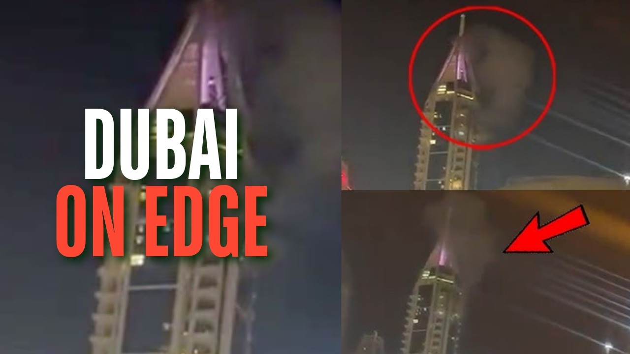 Iranian Drone Attack In UAE: Dubai Marina Tower Damaged | Ground Report