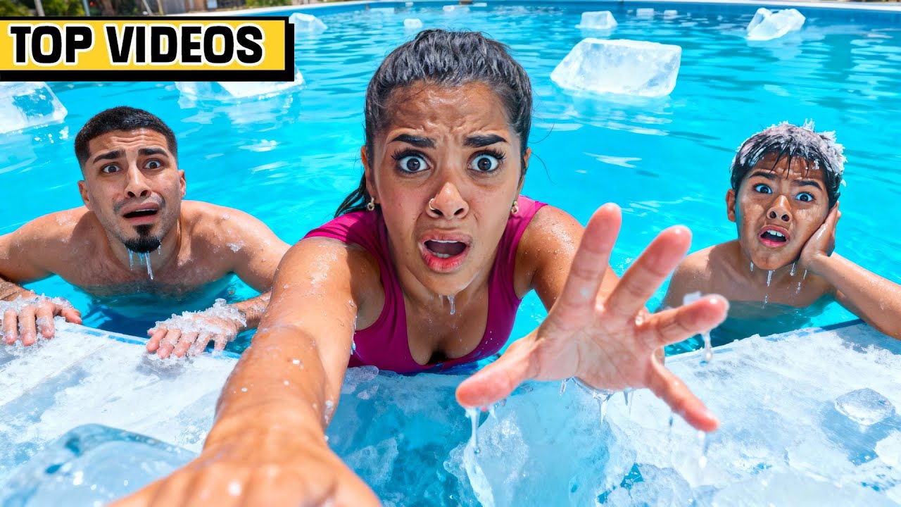 We Tried To Stay In The Pool All Day! 💦 | The Trench Family