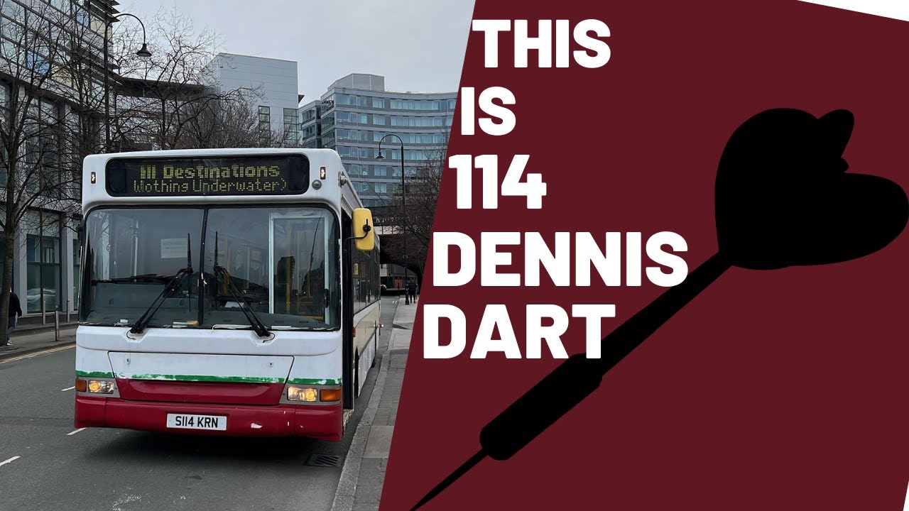 The ONLY Dennis Dart SLF in Preservation From Rossendale Transport