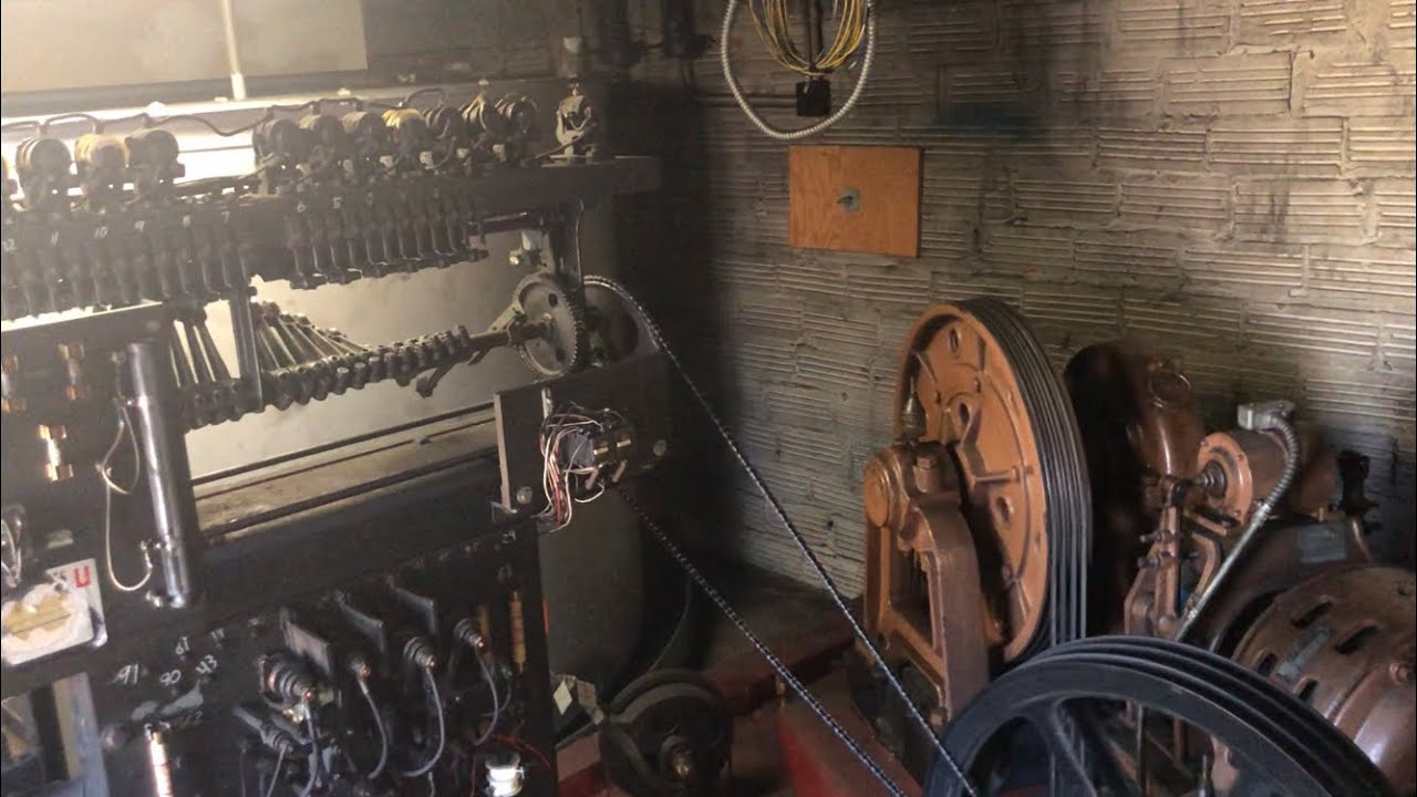 1920s Otis Elevator Machine Room