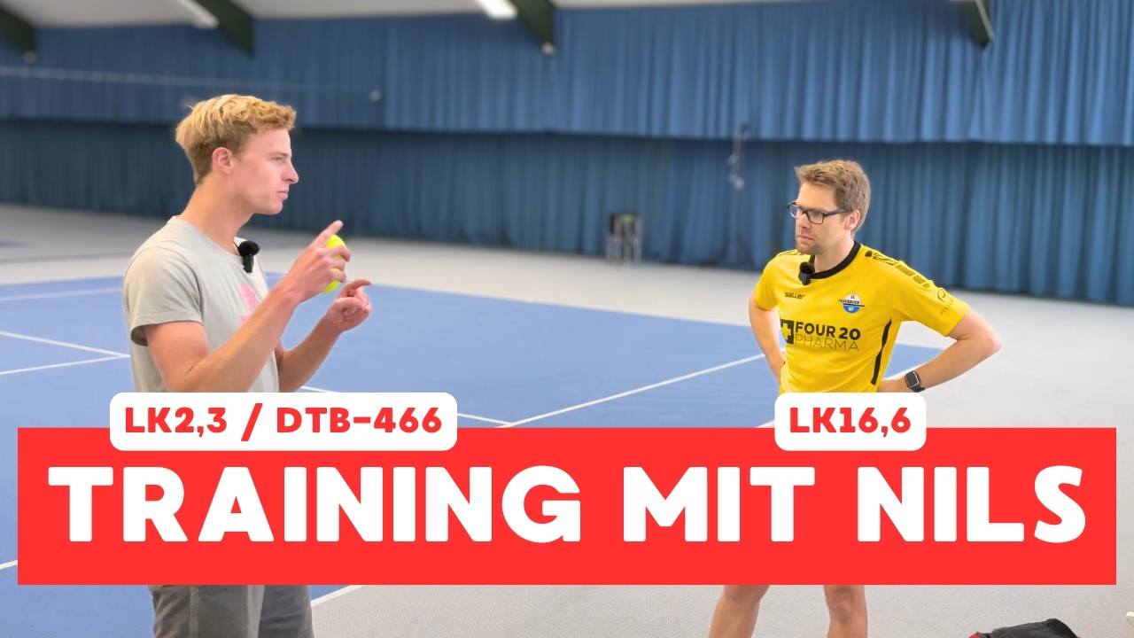 Training mit Top-Spieler, wir gehen nur auf Slice!