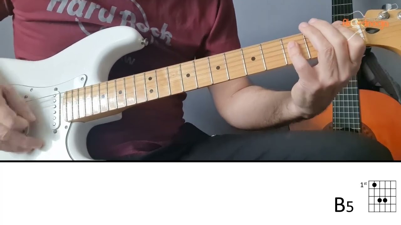 Parni valjak - Sve još miriše na nju (guitar cover by AkOrdinacija)