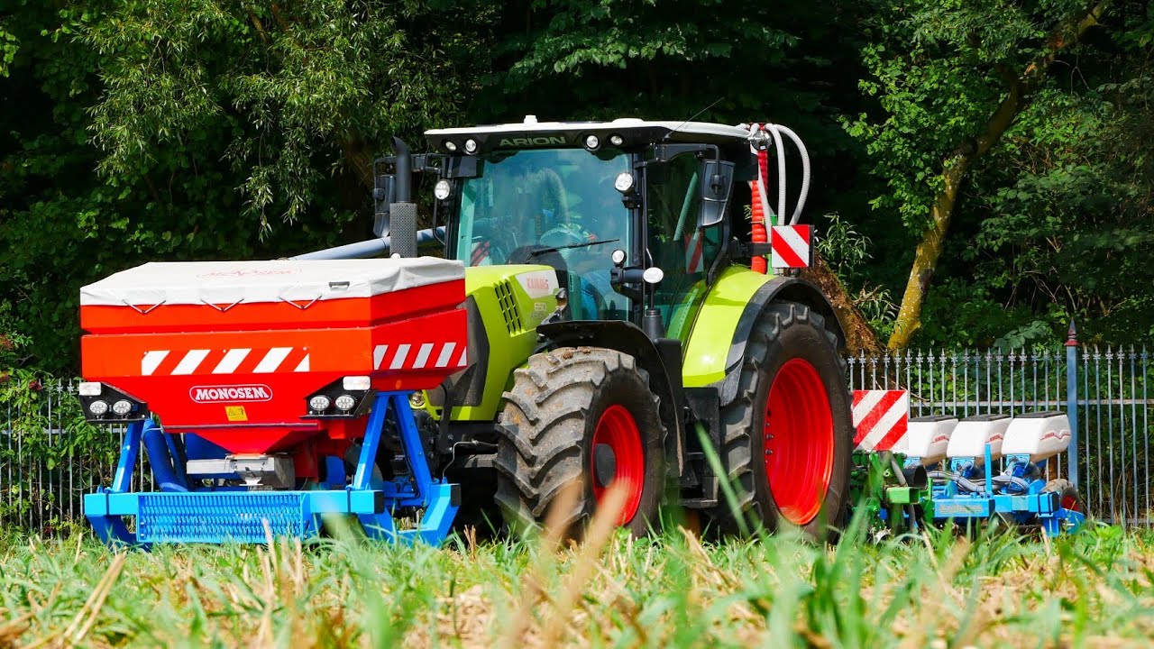 ☆ Pasowy siew rzepaku z Claasem ☆  BioAGRO ☆ Monosem ☆ ㋡AGRO janeQ㋡