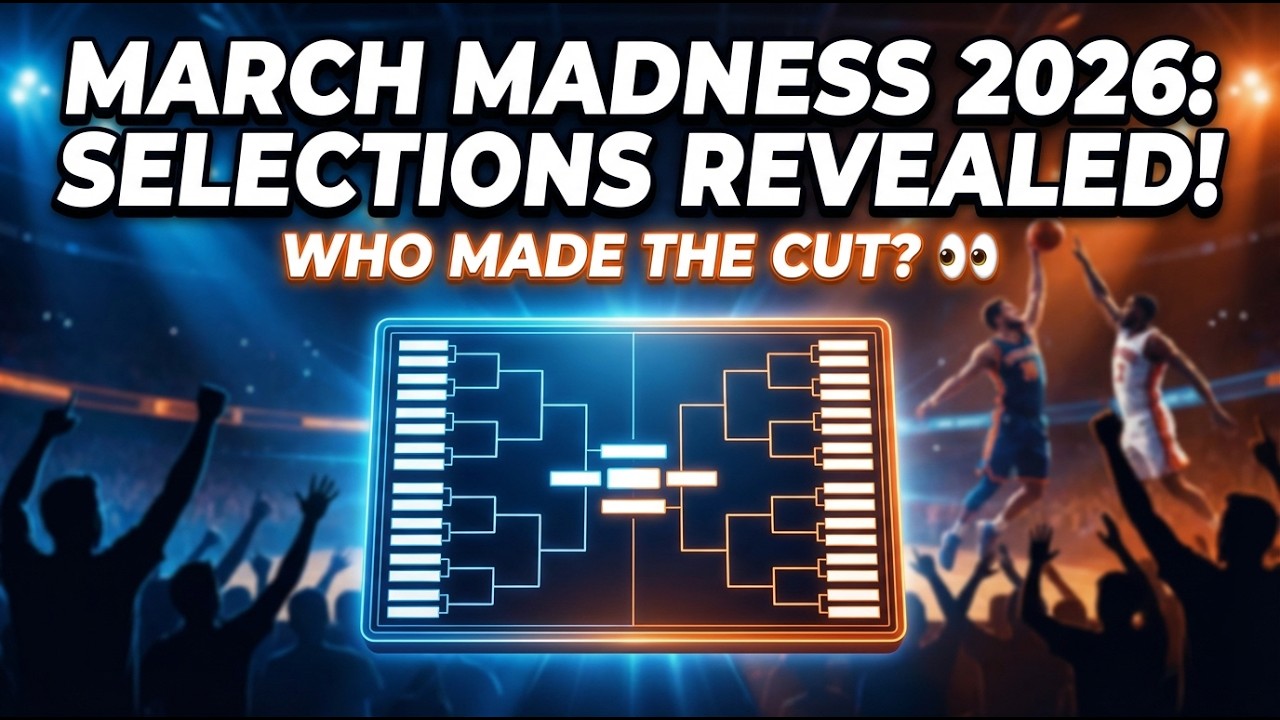 2026 NCAA Tournament Bracket REVEALED! March Madness Field of 68 Set