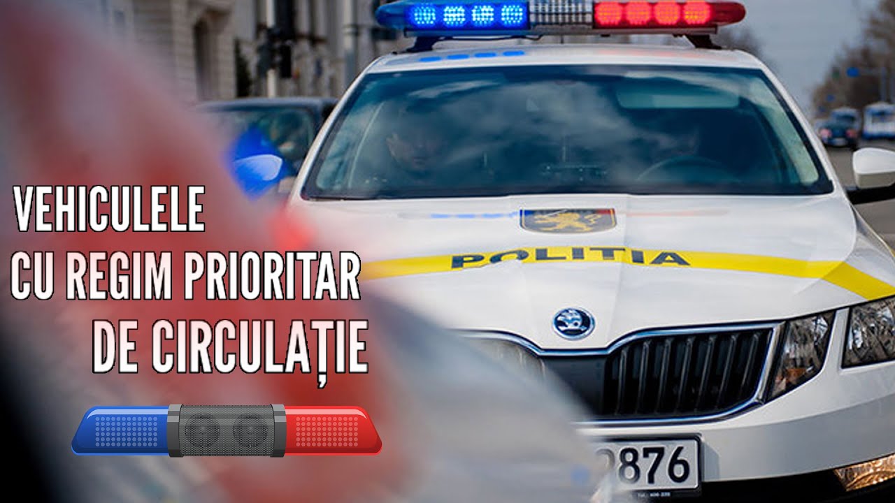 Cestionare auto. Tema 4.10. Reguli privind circulația vehiculelor cu regim prioritar de circulație.