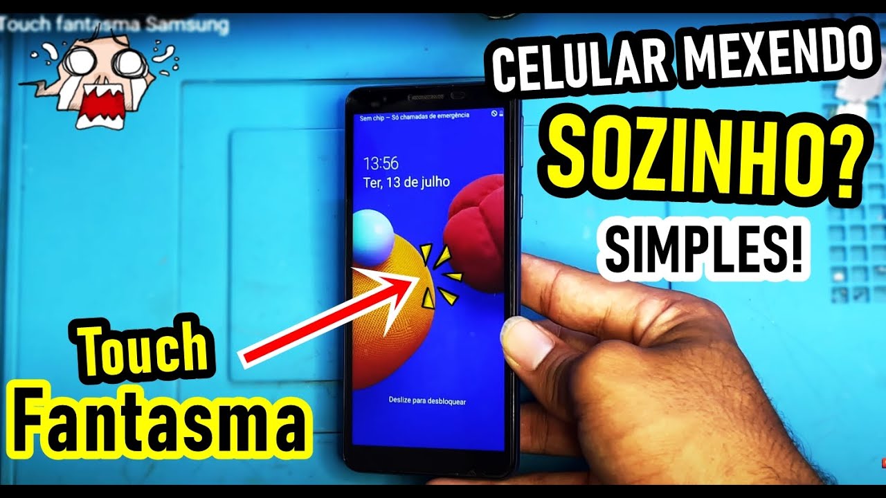 TELA DO CELULAR MEXENDO SOZINHA? RESOLVIDO! (Touch Fantasma) TODA LINHA SAMSUNG.