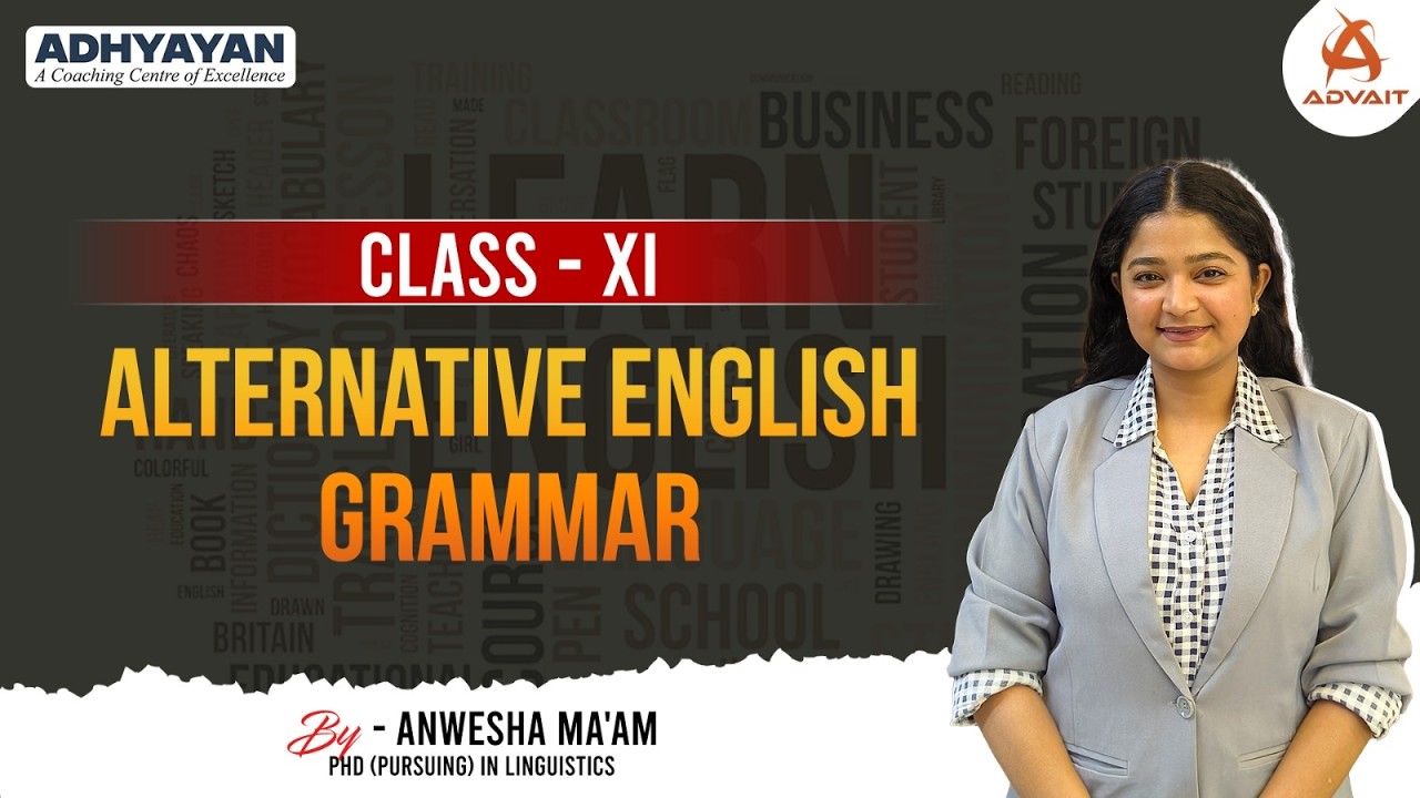 AHSEC Class 11 Alternative English Grammar | HS 1st Year Important Topics & Rules