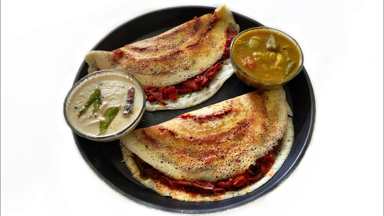 Mysore Masala Dosa | South Indian Street food | Breakfast Recipe