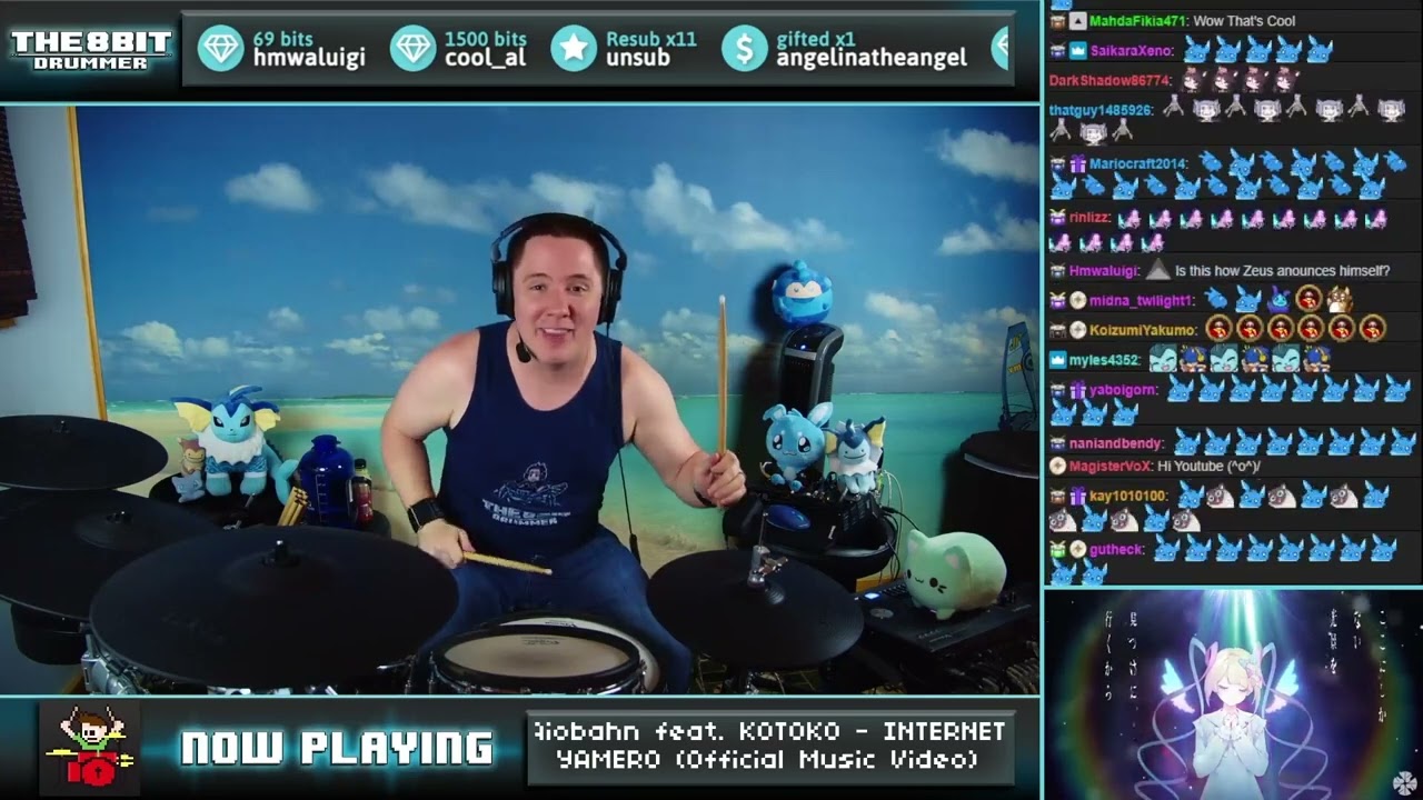 The8BitDrummer / Aiobahn feat. KOTOKO - INTERNET YAMERO