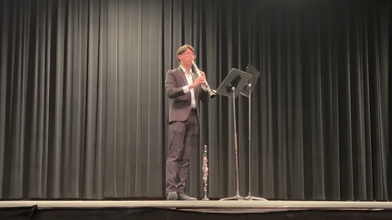 Tianqi Zhang - Three Pieces for Clarinet by Igor Stravinsky