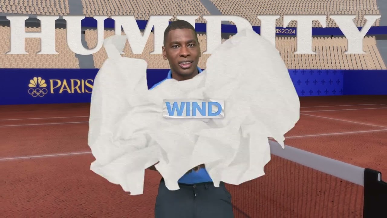 Meteorologist KJ Jacobs Weather Impacts Tennis Explainer
