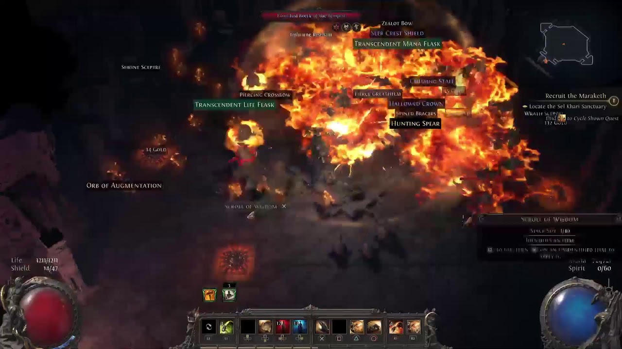PoE 2 the making of ExploShotSpam Deadeye