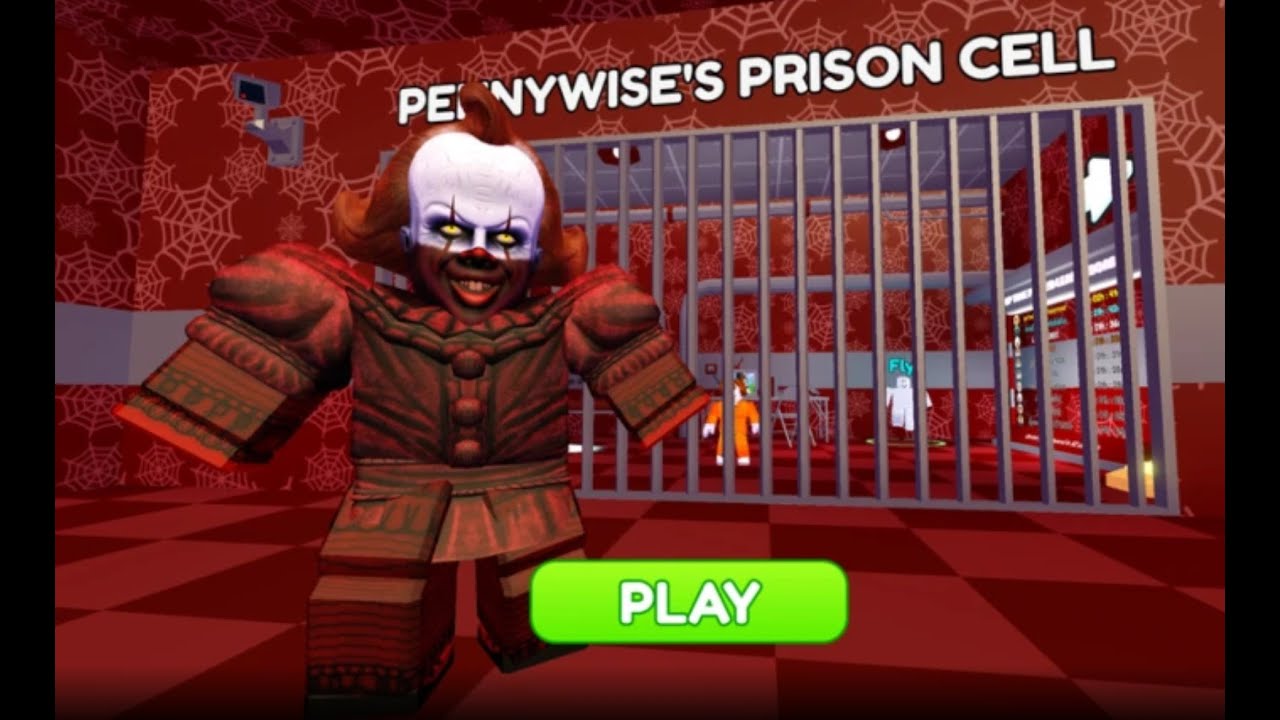 😱 Pennywise’s Prison Run! (SCARY OBBY) | Roblox