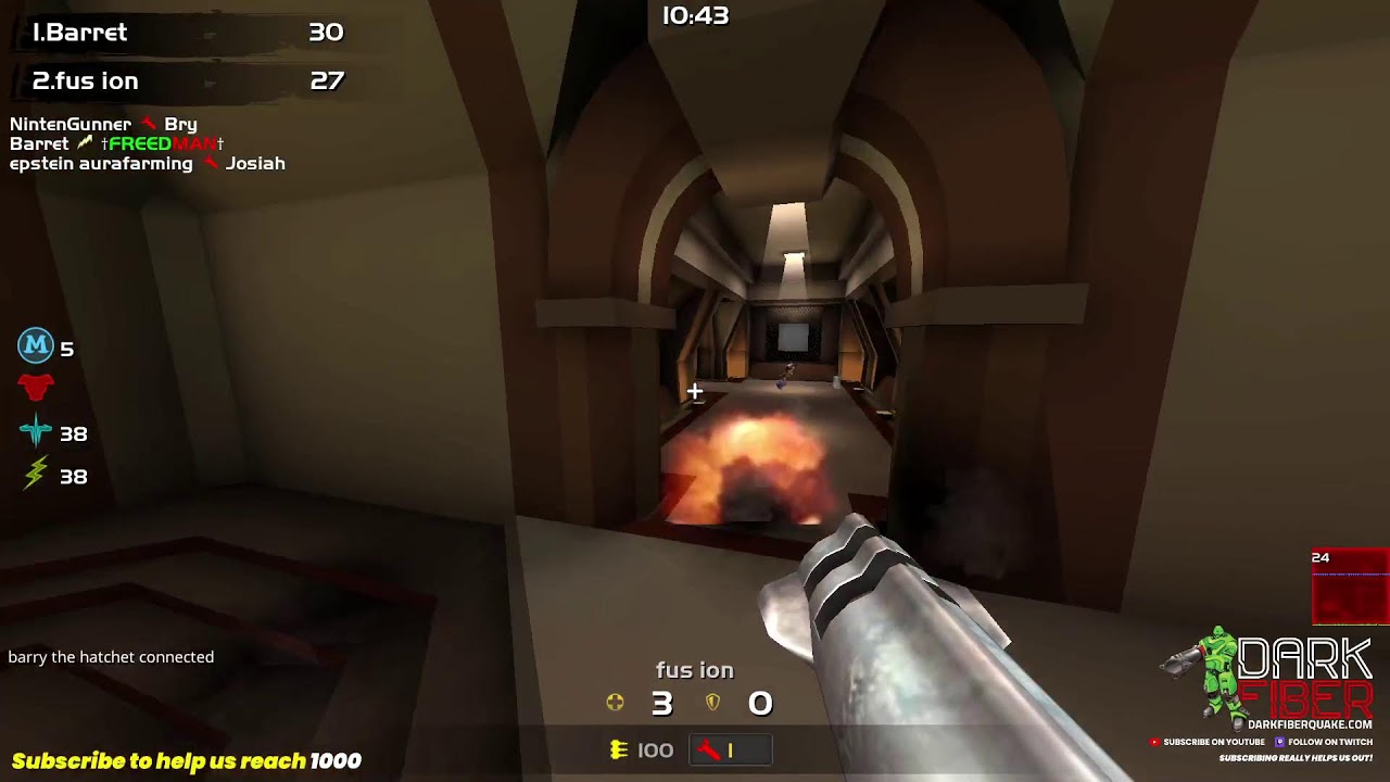 Quake Live FFA @ Dark Fiber