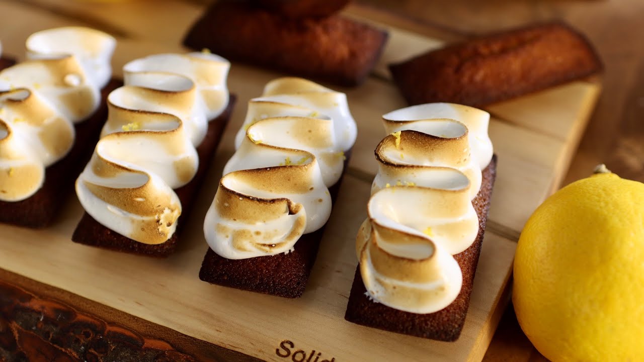 Lemon Meringue Financier Recipe | 레몬 머랭 휘낭시에 만드는 법