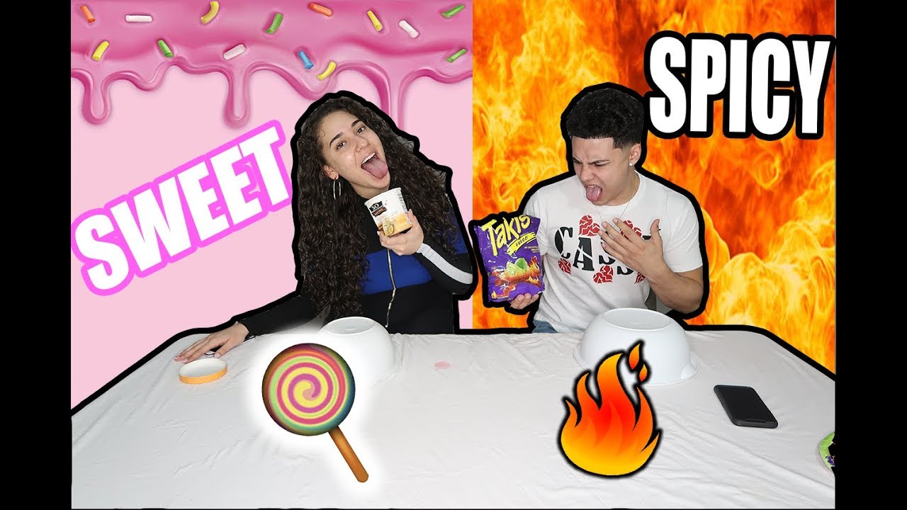 SWEET VS SPICY CHALLENGE !!!