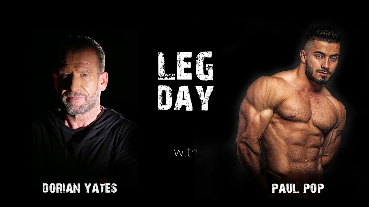 Leg workout with Dorian Yates