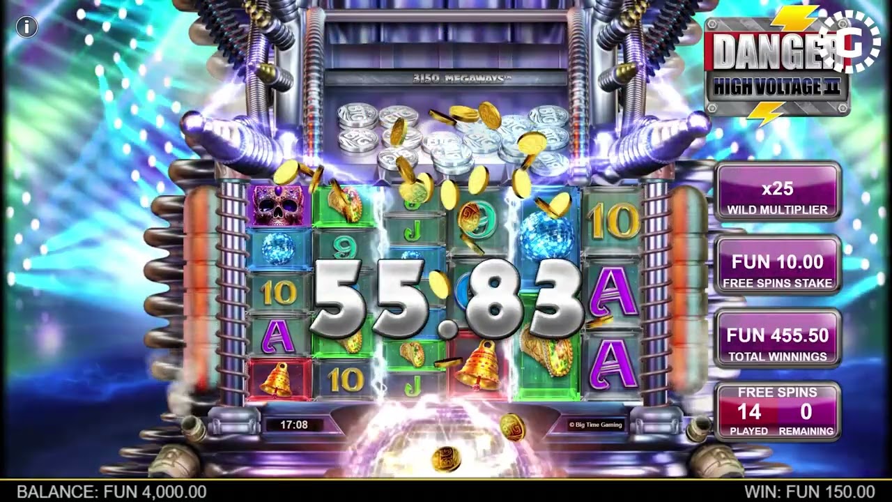 Danger High Voltage 2 by Big Time Gaming Slot Features | GamblerID